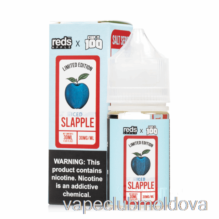 Vape Mod Iced Slapple - 7 Daze X Keep It 100 De Săruri - 30ml 30mg